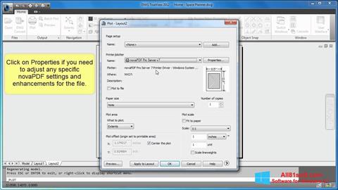 Capture d'écran DWG TrueView pour Windows 8.1