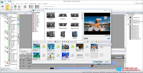 Capture d'écran VSDC Free Video Editor pour Windows 8.1
