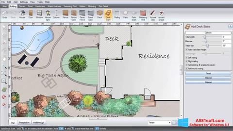 Capture d'écran Realtime Landscaping Architect pour Windows 8.1