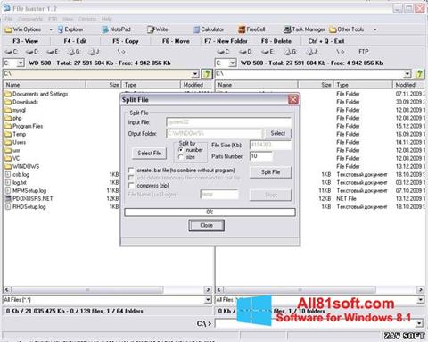 Capture d'écran File Master pour Windows 8.1