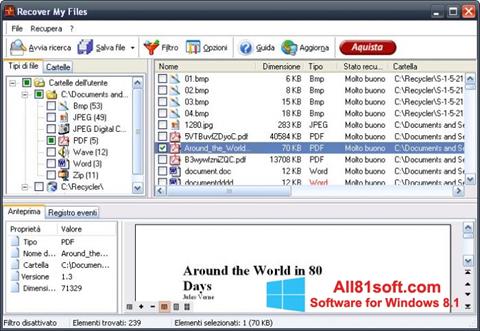Capture d'écran Recover My Files pour Windows 8.1