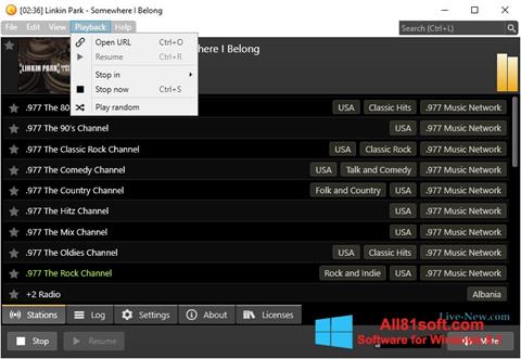 Capture d'écran Screamer Radio pour Windows 8.1