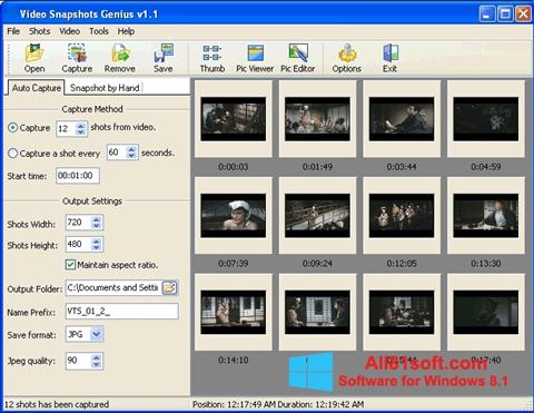 Capture d'écran SnapShot pour Windows 8.1