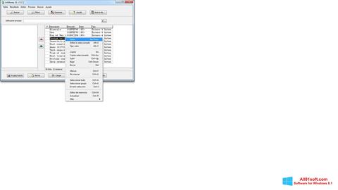 Capture d'écran ArtMoney Pro pour Windows 8.1