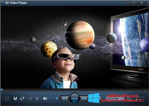 Capture d'écran 3D Video Player pour Windows 8.1