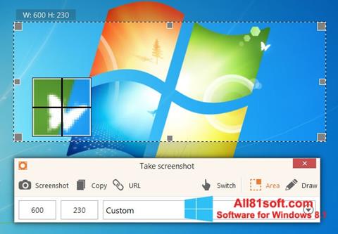 Capture d'écran ScreenShot pour Windows 8.1