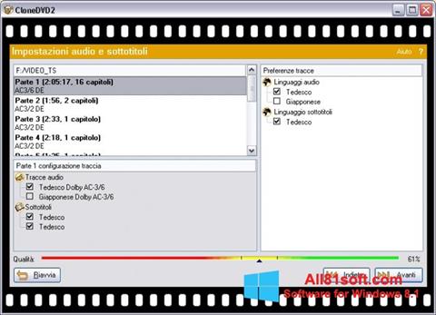 Capture d'écran CloneDVD pour Windows 8.1