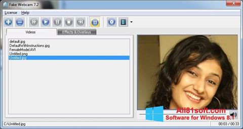 Capture d'écran Fake Webcam pour Windows 8.1