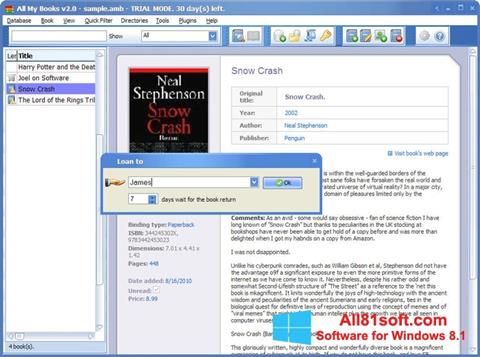 Capture d'écran All My Books pour Windows 8.1