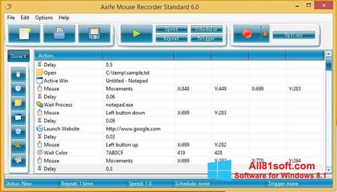 Capture d'écran Mouse Recorder pour Windows 8.1