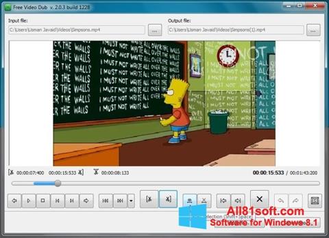 Capture d'écran Free Video Dub pour Windows 8.1