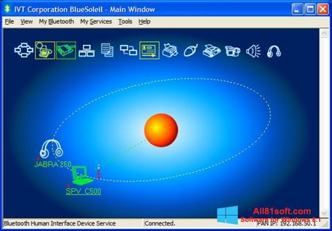 Capture d'écran BlueSoleil pour Windows 8.1