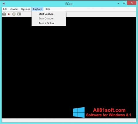 Capture d'écran ECap pour Windows 8.1