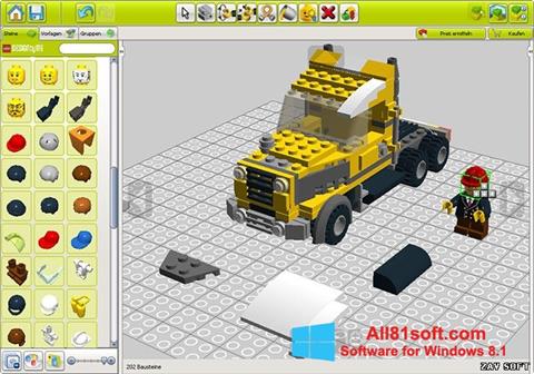 Capture d'écran LEGO Digital Designer pour Windows 8.1