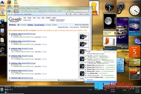 Capture d'écran Google Desktop pour Windows 8.1