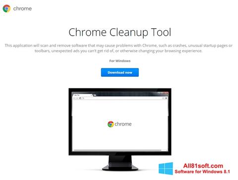 Capture d'écran Chrome Cleanup Tool pour Windows 8.1