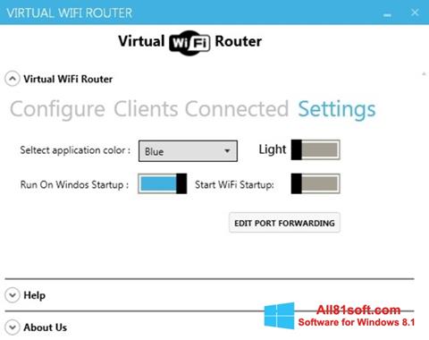 Capture d'écran Virtual WiFi Router pour Windows 8.1