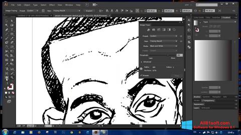 Capture d'écran Adobe Illustrator CC pour Windows 8.1