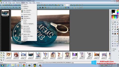 Capture d'écran PhotoFiltre Studio X pour Windows 8.1