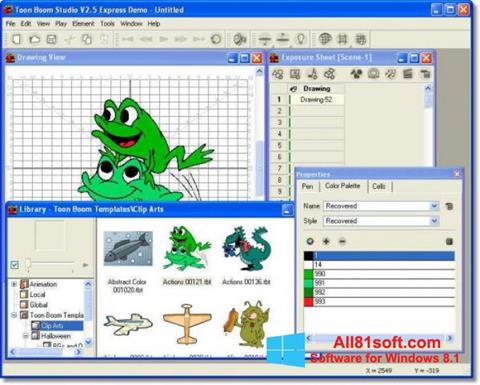 Capture d'écran Toon Boom Studio pour Windows 8.1