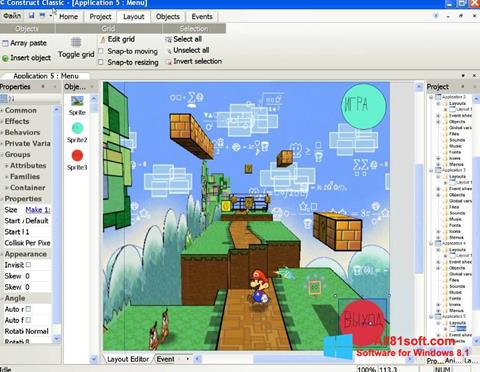 Capture d'écran Construct Classic pour Windows 8.1