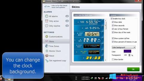 Capture d'écran Atomic Alarm Clock pour Windows 8.1