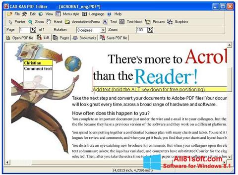 Capture d'écran PDF Reader pour Windows 8.1