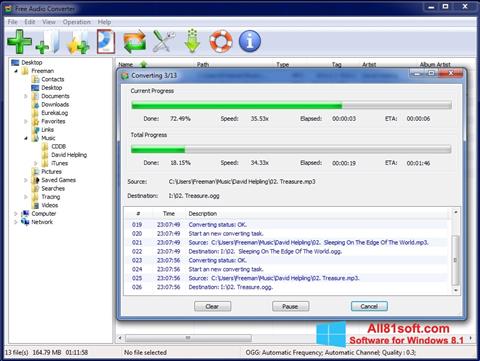Capture d'écran Free Audio Converter pour Windows 8.1