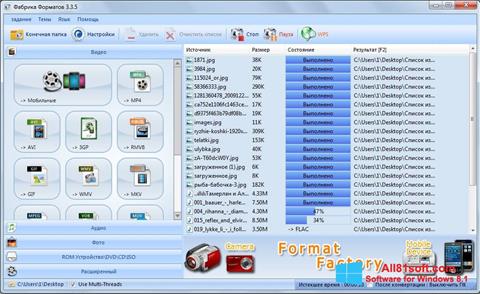 Télécharger Format Factory pour Windows 8.1 (32/64 bit) en Français