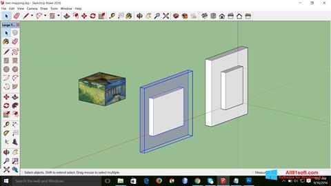 Capture d'écran SketchUp Make pour Windows 8.1